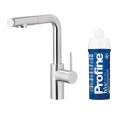 KFA DUERO PURE BASIC INOX bateria kuchenna stojąca z filtrem PROFINE blue small