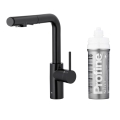 KFA DUERO PURE BASIC BLACK bateria kuchenna stojąca z filtrem PROFINE silver small