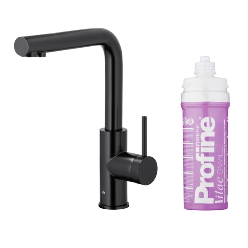 KFA DUERO PURE BASIC BLACK bateria kuchenna stojąca z filtrem PROFINE lilac