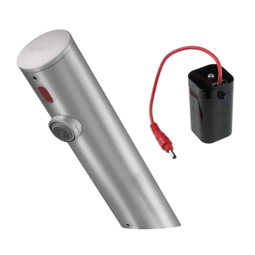 DEANTE Bateria SENSE STAL SZCZOTKOWANA bezdotykowa sensorowa umywalkowa stojąca bez regulacji temperatury (4xaa) stal szczotkowana