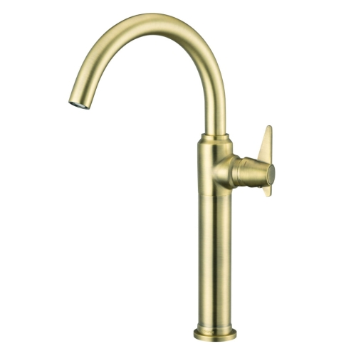 DEANTE Bateria TEMISTO umywalkowa z podwyższonym korpusem mosiądz