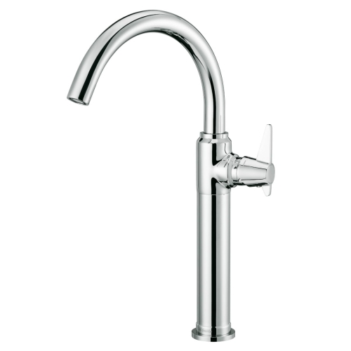 DEANTE Bateria TEMISTO umywalkowa z podwyższonym korpusem chrom