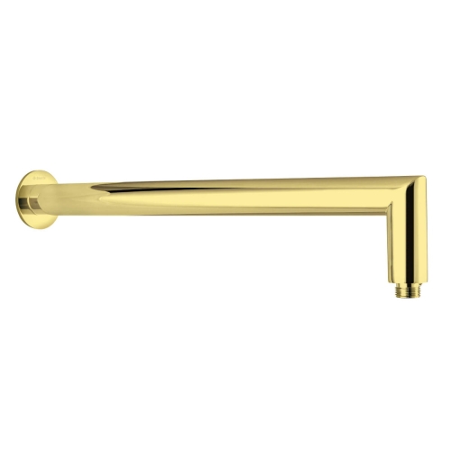 DEANTE CASCADA GOLD wylewka ścienna okrągła 400 mm złoty
