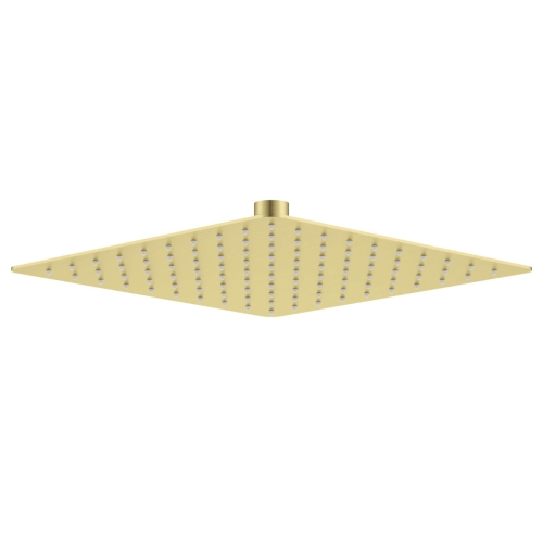 DEANTE CASCADA złoto szczotkowane głowica natryskowa stalowa kwadratowa 250x250 mm złoto szczotkowane