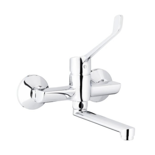 KFA MEDICO NEW bateria umywalkowa naścienna, chrom