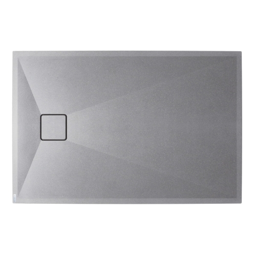 DEANTE brodzik CORREO prostokątny szary metalik granitowy 90x70 cm szary metalik