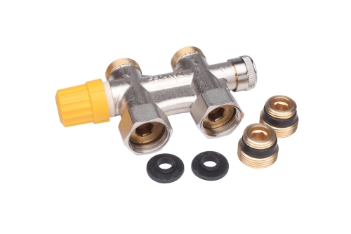 DANFOSS zawór odcinający 1/2 D50 prosty, niklowany