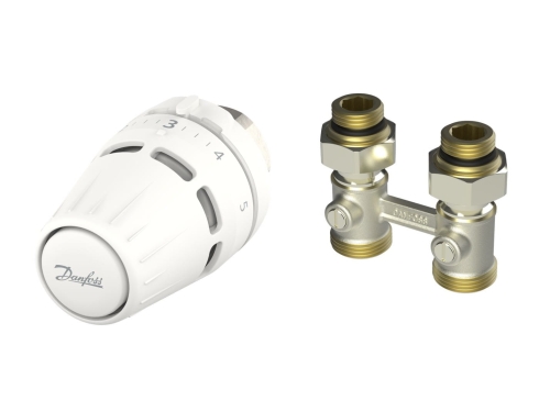 DANFOSS zestaw termostat REGUS M30x1,5 prosty + głowica