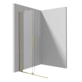 DEANTE walk-in przesuwny 120x195 cm złoto szczotkowane2