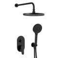 KFA OTAVA zestaw natryskowy z deszczownicą, czarny