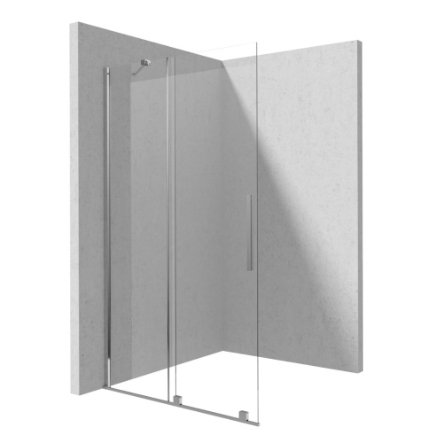 DEANTE walk-in przesuwny JASMIN, chrom 120x195 cm chrom