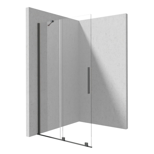 DEANTE walk-in przesuwny titanium 120x195 cm titanium