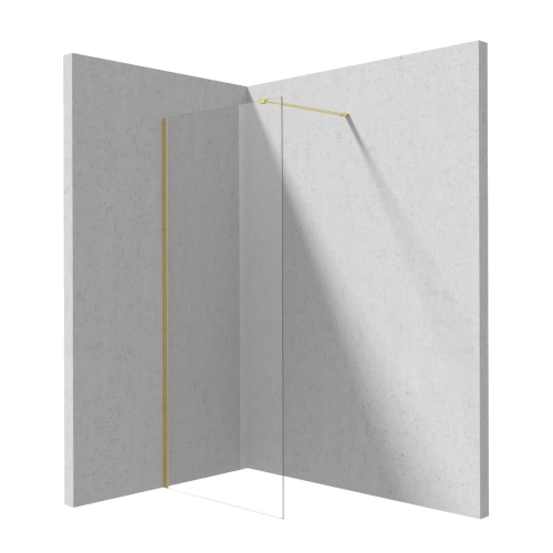 DEANTE ścianka walk-in JASMIN złoto szczotkowane 80 cm złoto szczotkowane