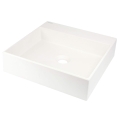 DEANTE umywalka CORREO alabaster stawiana na blat 400x400 mm alabaster2