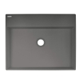 DEANTE umywalka CORREO antracyt/titanium stawiana na blat 500x400 mm antracyt metalik