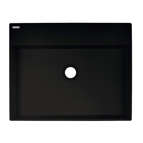 DEANTE umywalka CORREO nero stawiana na blat 400x400 mm czarny