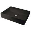DEANTE umywalka CORREO nero stawiana na blat 400x400 mm czarny2