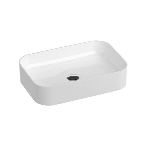 RAVAK CERAMIC SLIM R umywalka nablatowa 55 cm, biała