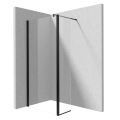 DEANTE ruchomy panel do walk-in KERRIA PLUS nero czarny2