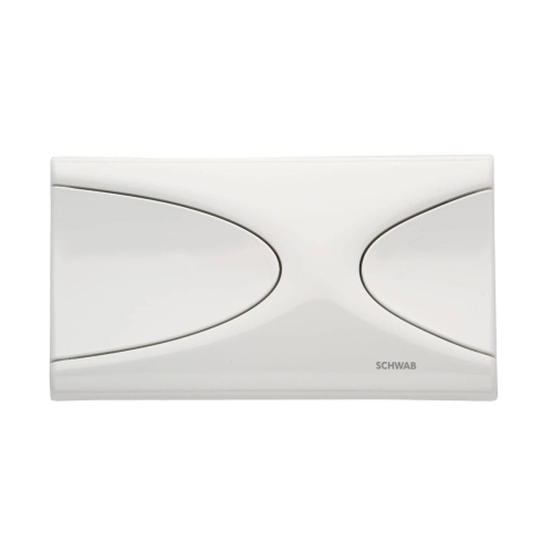 SCHWAB TARGA przycisk spłukujący, biały
