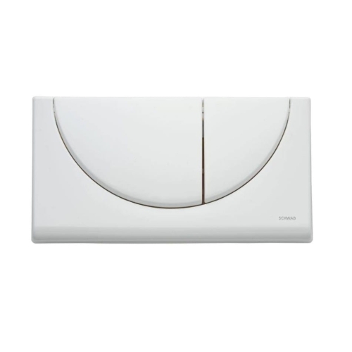 SCHWAB VIVA DUO przycisk spłukujący, biały