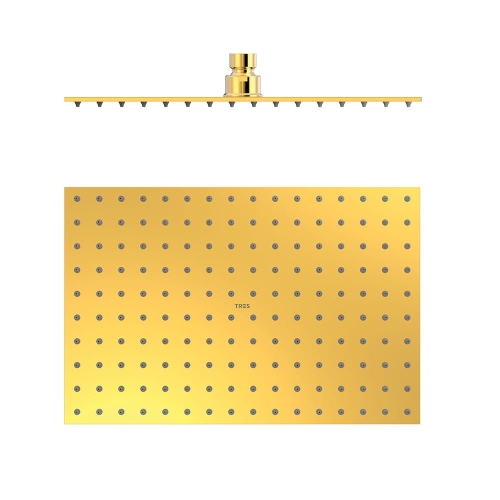 TRES deszczownica 300x200 mm, 24-k złoto