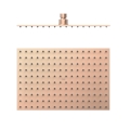 TRES deszczownica 300x200 mm, 24-k matowe różowe złoto