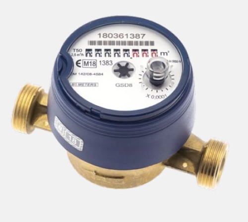 BMETERS wodomierz GSD8-RFM AF 1/2 | 2,5m3/h L=110mm