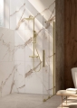 DEANTE walk-in przesuwny 100x195 cm złoto szczotkowane