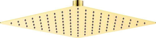 DEANTE CASCADA gold głowica natryskowa stalowa kwadratowa 250x250 mm złoty