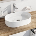 RAVAK CERAMIC SLIM umywalka nablatowa 55 cm, biała2
