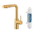 KFA DUERO PURE BASIC GOLD bateria kuchenna stojąca z filtrem HYDRO+