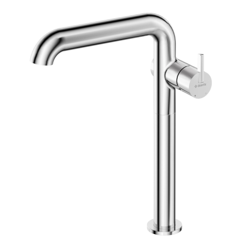 DEANTE Bateria SILIA umywalkowa stojąca wysoka z prostokątną wylewką kolor chrom