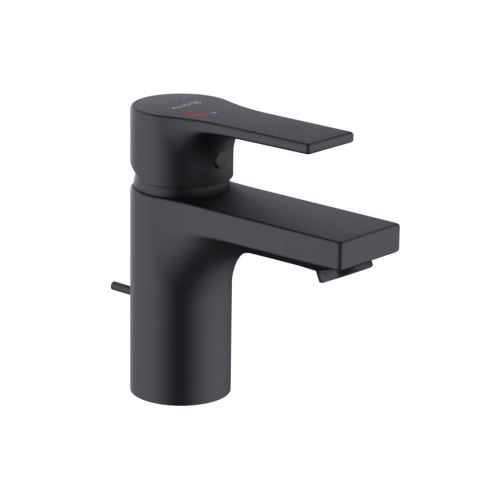 KLUDI ZENTA SL jednouchwytowa bateria umywalkowa, czarny mat