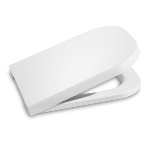 ROCA GAP SQUARE DUROPLAST, deska WC wolnoopadająca, biała