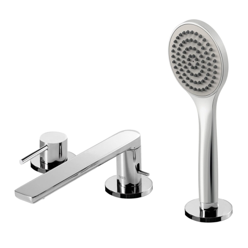 TRES LEX-ALP bateria wannowo-natryskowa nawannowa chrom