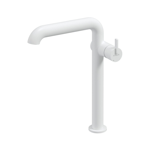 DEANTE Bateria SILIA BLANCO umywalkowa wysoka z prostokątną wylewką kolor biały