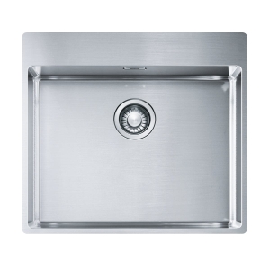 FRANKE BOX zlewozmywak stalowy szczotkowany 57 cm, stal
