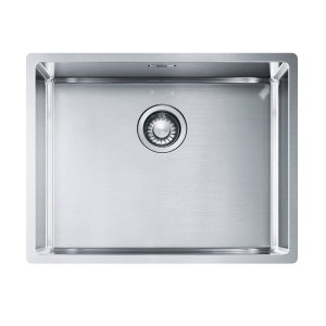 FRANKE BOX zlewozmywak stalowy szczotkowany 58 cm, stal 