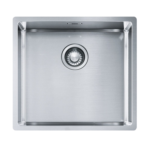FRANKE BOX zlewozmywak stalowy szczotkowany 49 cm, stal