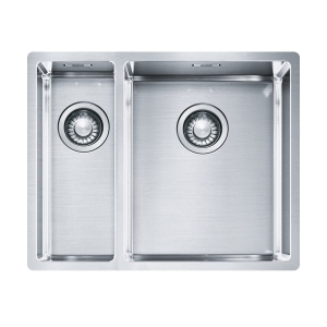 FRANKE BOX zlewozmywak stalowy szczotkowany 56 cm, stal
