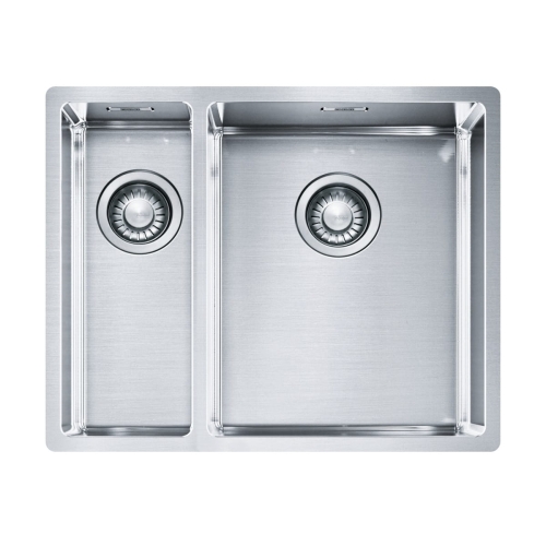 FRANKE BOX zlewozmywak stalowy szczotkowany 56 cm, stal