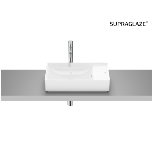 ROCA ONA umywalka nablatowa prostokątna 55 cm, supraglaze
