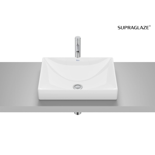 ROCA ONA umywalka wpuszczana w blat 50 cm, supraglaze