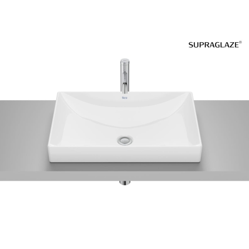 ROCA ONA umywalka wpuszczana w blat 60 cm, supraglaze