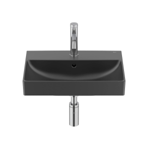 ROCA ONA umywalka ścienna 50 cm, czarny mat