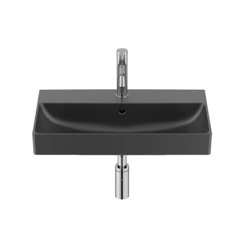 ROCA ONA umywalka ścienna 60 cm, czarny mat