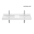 ROCA ONA umywalka ścienna podwójna 120 cm, supraglaze