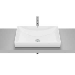 ROCA ONA umywalka wpuszczana w blat 60 cm, biała