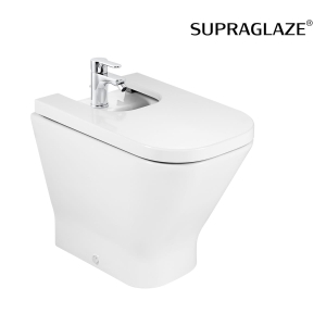 ROCA ONA SQUARE bidet stojący przyścienny, supraglaze